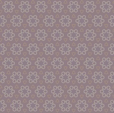 geometrik süsleme biçiminde kusursuz vektör deseni