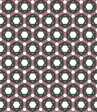 Kusursuz Vektör Deseni. Geometrik Süsleme Biçiminde Arkaplan DokusuName.