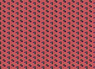 Geometrik süs tarzında soyut arkaplan dokusu. Kusursuz tasarım.