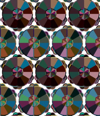 Geometrik süs tarzında soyut arkaplan dokusu. Kusursuz tasarım.