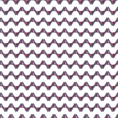 Geometrik süslemeli vektör deseni. Kusursuz tasarım dokusu.