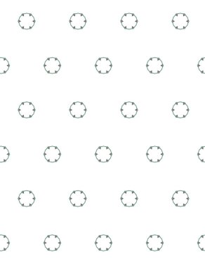 geometrik süsleme biçiminde kusursuz vektör deseni