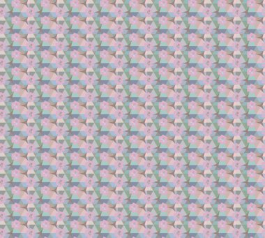 Kusursuz Vektör Deseni. Geometrik Süsleme Biçiminde Arkaplan DokusuName.