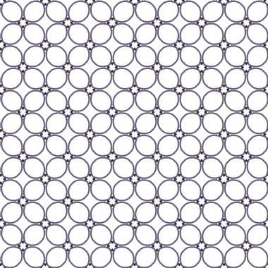 geometrik süsleme biçiminde kusursuz vektör deseni