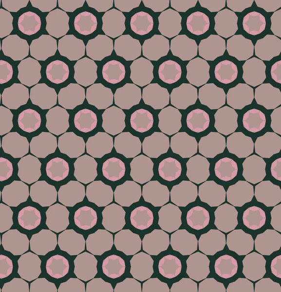 Patrón Vectorial Ornamental Geométrico Textura Diseño Sin Costuras — Vector de stock