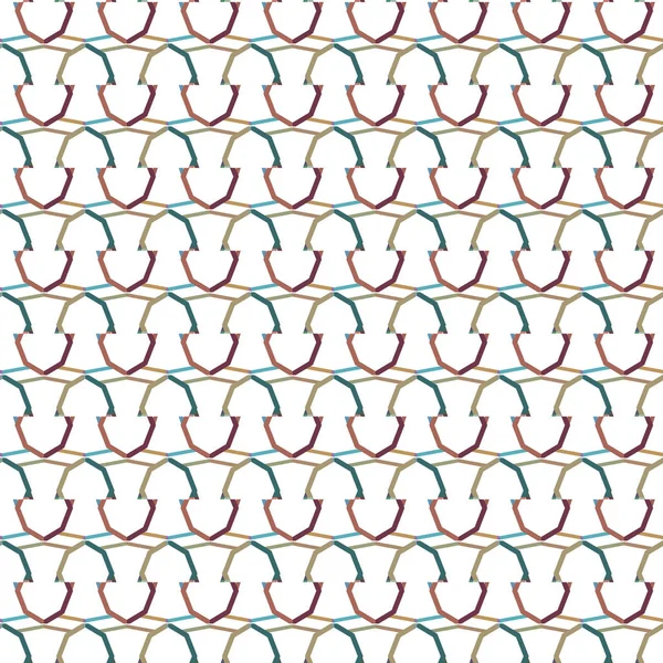 Dikişsiz geometrik süs vektör deseni. Soyut arka plan