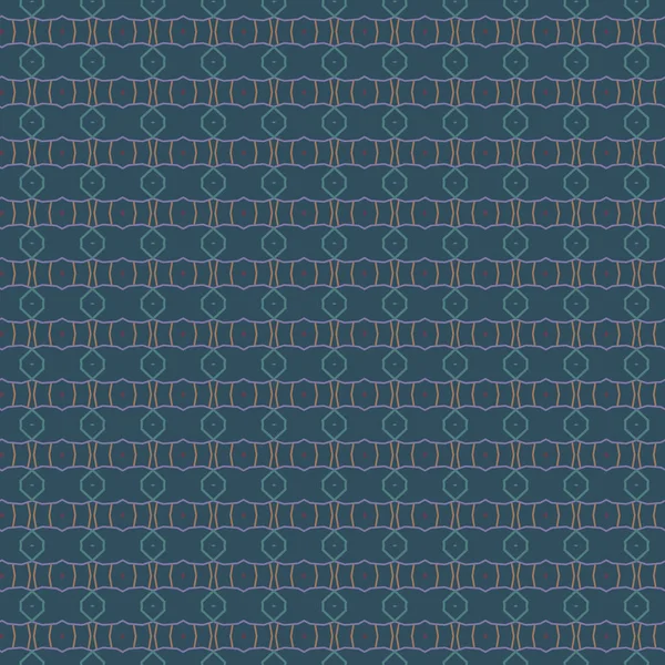 Geometrisches Ornamentales Vektormuster Nahtlose Design Textur — Stockvektor