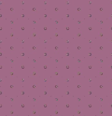 geometrik süsleme biçiminde kusursuz vektör deseni