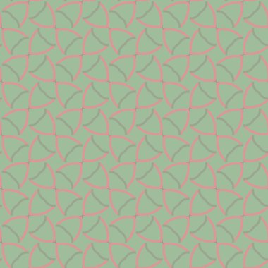 Geometrik süslemeli vektör deseni. Kusursuz tasarım dokusu.