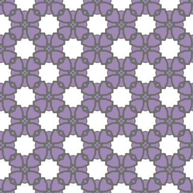 geometrik süsleme biçiminde kusursuz vektör deseni