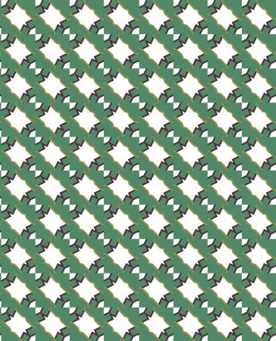 Kusursuz Vektör Deseni. Geometrik Süsleme Biçiminde Arkaplan DokusuName.