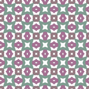 Geometrik süslemeli vektör deseni. Kusursuz tasarım dokusu.