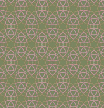 Kusursuz Vektör Deseni. Geometrik Süsleme Biçiminde Arkaplan DokusuName.