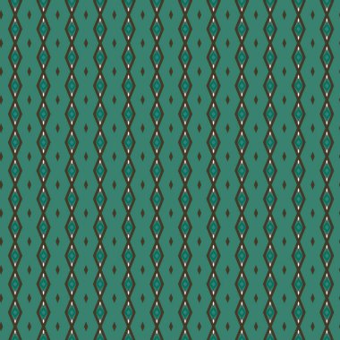 geometrik süsleme biçiminde kusursuz vektör deseni