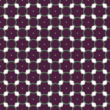 Kusursuz Vektör Deseni. Geometrik Süsleme Biçiminde Arkaplan DokusuName.