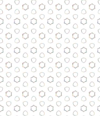 Geometrik süslemeli vektör deseni. Kusursuz tasarım dokusu.