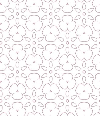 geometrik süsleme biçiminde kusursuz vektör deseni