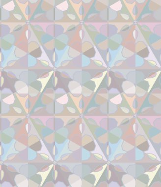 Geometrik süslemeli vektör deseni. Kusursuz tasarım dokusu.