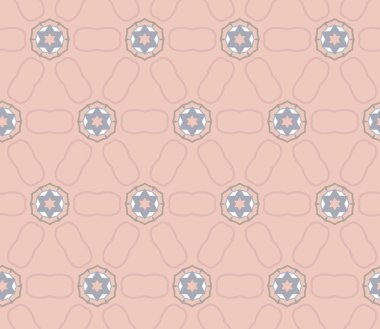 Kusursuz Vektör Deseni. Geometrik Süsleme Biçiminde Arkaplan DokusuName.