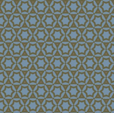 geometrik süsleme biçiminde kusursuz vektör deseni