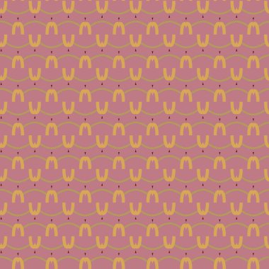 Geometrik süslemeli vektör deseni. Kusursuz tasarım dokusu.