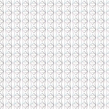 geometrik süsleme biçiminde kusursuz vektör deseni