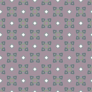 Kusursuz Vektör Deseni. Geometrik Süsleme Biçiminde Arkaplan DokusuName.