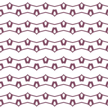 geometrik süsleme biçiminde kusursuz vektör deseni