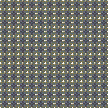 Geometrik süslemeli vektör deseni. Kusursuz tasarım dokusu.