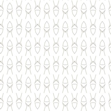 geometrik süsleme biçiminde kusursuz vektör deseni