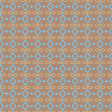 Geometrik süslemeli vektör deseni. Kusursuz tasarım dokusu.