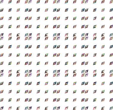 Dikişsiz geometrik süs vektör deseni. Soyut arka plan