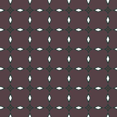 geometrik süsleme biçiminde kusursuz vektör deseni