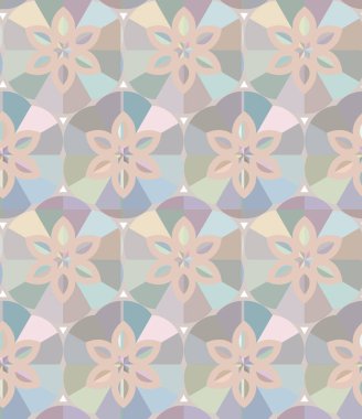 Kusursuz Vektör Deseni. Geometrik Süsleme Biçiminde Arkaplan DokusuName.