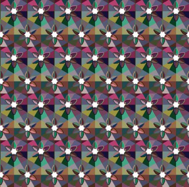 Geometrik süs tarzında soyut arkaplan dokusu. Kusursuz tasarım.