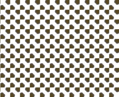 geometrik süsleme biçiminde kusursuz vektör deseni