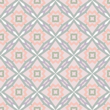 geometrik süsleme biçiminde kusursuz vektör deseni