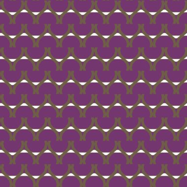 geometrik süsleme biçiminde kusursuz vektör deseni