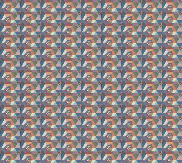 Геометрический орнаментальный векторный рисунок. Бесшовная текстура дизайна.