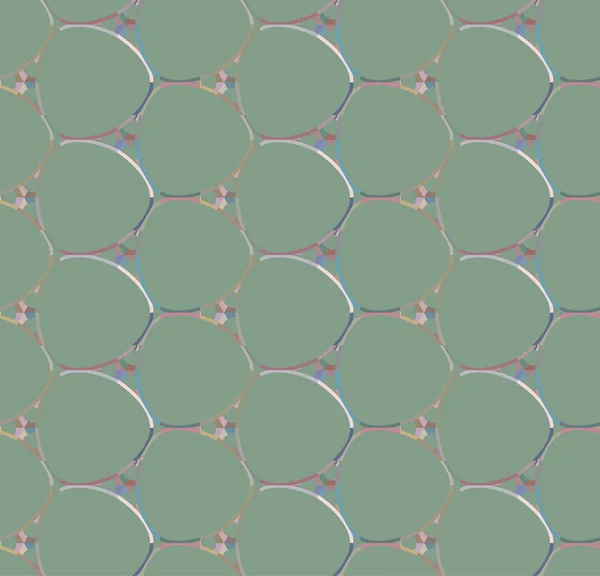 Geometrik Süslemeli Vektör Deseni Kusursuz Tasarım Dokusu — Stok Vektör