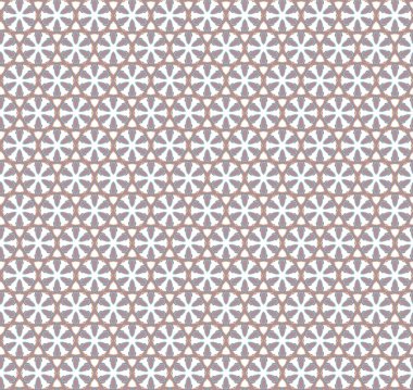 geometrik süsleme biçiminde kusursuz vektör deseni