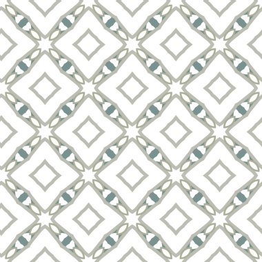 geometrik süsleme biçiminde kusursuz vektör deseni