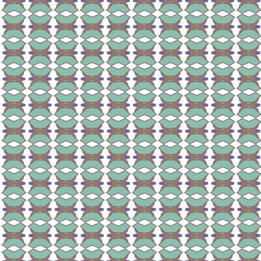 Geometrik süslemeli vektör deseni. Kusursuz tasarım dokusu.