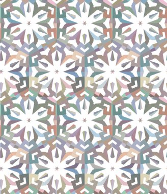 Geometrik süs tarzında soyut arkaplan dokusu. Kusursuz tasarım.