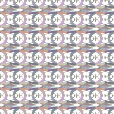 Kusursuz Vektör Deseni. Geometrik Süsleme Biçiminde Arkaplan DokusuName.