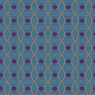 Dikişsiz geometrik süs vektör deseni. Soyut arka plan