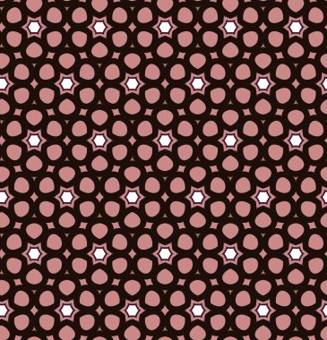 Kusursuz Vektör Deseni. Geometrik Süsleme Biçiminde Arkaplan DokusuName.