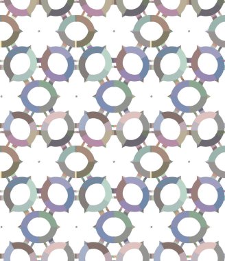 Kusursuz Vektör Deseni. Geometrik Süsleme Biçiminde Arkaplan DokusuName.