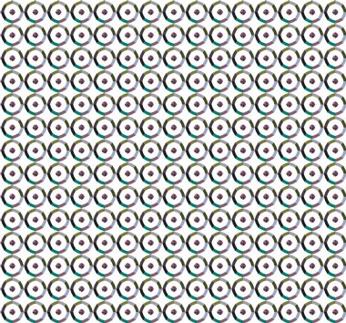 Geometrik süslemeli vektör deseni. Kusursuz tasarım dokusu.