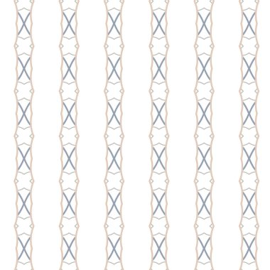 Kusursuz Vektör Deseni. Geometrik Süsleme Biçiminde Arkaplan DokusuName.